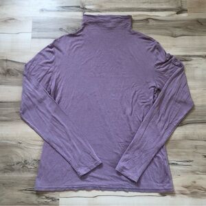 Dynamite Lilac Long Sleeve Turtleneck Top